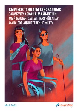 Кыргызстандагы сексуалдык зомбулук жана майыптык: мыйзамдар, саясат, тажрыйбалар жана сот адилеттигине жетүү